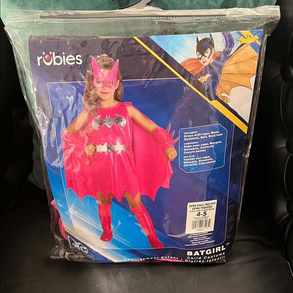 Rubie's Batgirl Costume for Kids - Vibrant Pink